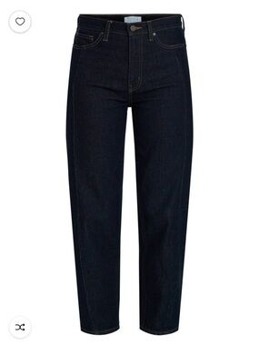 Time and Tru Women’s Straight Leg Jeans in Dark Indigo Wash